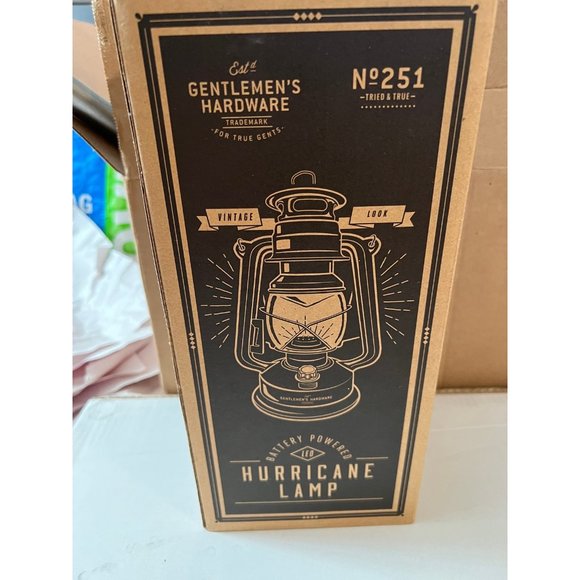 Brand New Never Used Gentleman’s Hardware Battery Powered Lantern - Picture 4 of 4